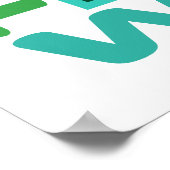 Poster Économisez de l'eau (Coin)