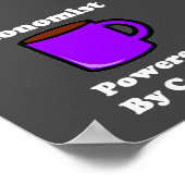 Poster "Economist" propulsé par le café (Coin)