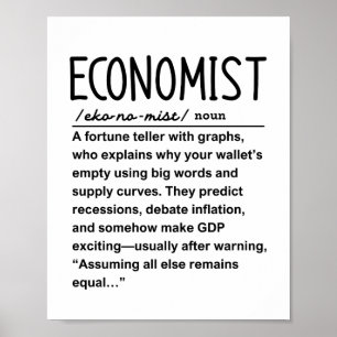 Poster Économiste