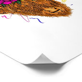 Poster Écossais Highland Vache Vache Vache Whisperer Agri (Coin)