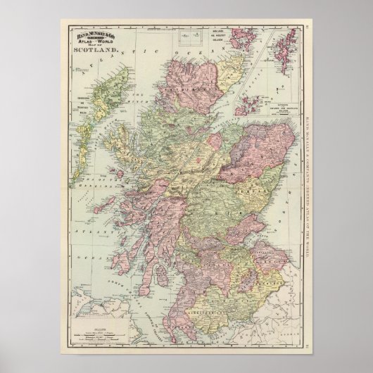 Poster Écosse (Devant)