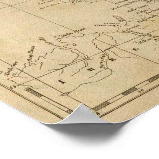 Poster Écosse 10 (Coin)