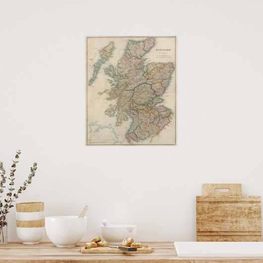 Poster Écosse 3 (Cuisine)