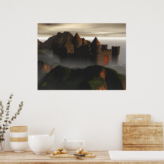 Poster Écosse 907 A.D. (Cuisine)