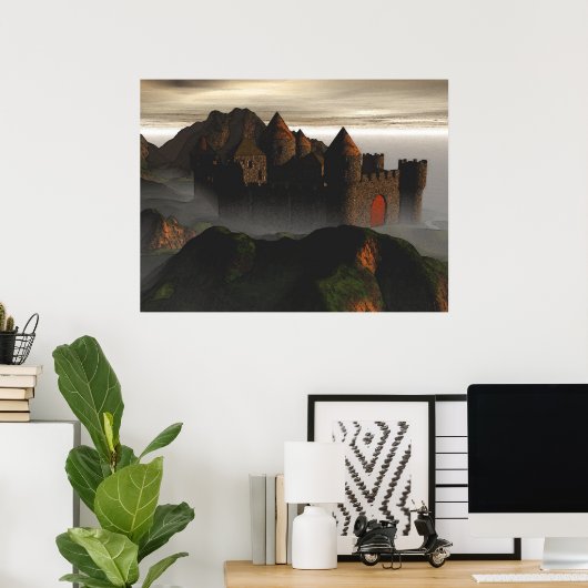 Poster Écosse 907 A.D. (Bureau à domicile)