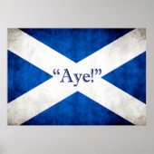 Poster Ecosse, AYE ! (Devant)