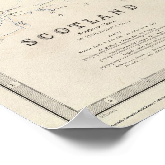 Poster Ecosse composite 3 (Coin)