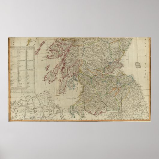 Poster Ecosse du sud (Devant)