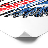 Poster Écosse Écosse Canadian Canada Tree Roots Flag (Coin)