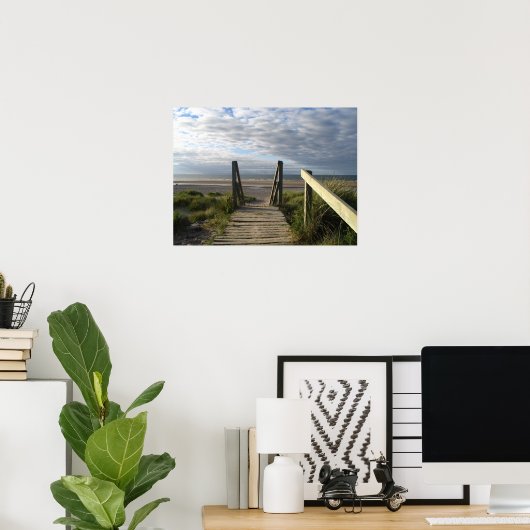 Poster écosse Findhorn Boardwalk (Bureau à domicile)