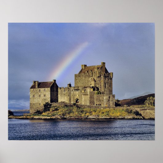 Poster Écosse, Highland, Wester Ross, Eilean Donan 2 (Devant)