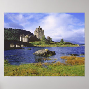 Poster Écosse, Highland, Wester Ross, Eilean Donan 2