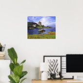 Poster Écosse, Highland, Wester Ross, Eilean Donan 3 (Bureau à domicile)