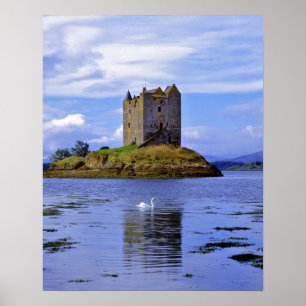 Poster Écosse, Highland, Wester Ross, Loch Linnhe. A