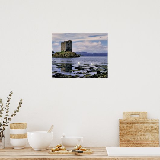 Poster Écosse, Highland, Wester Ross, Stalker (Cuisine)