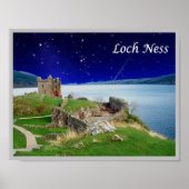 Poster Écosse - Loch Ness - (Devant)
