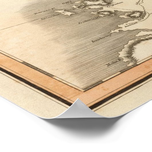 Poster Écosse Ouest (Coin)