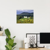 Poster Écosse, Tayside, château de Blair. Dans un champ é (Bureau à domicile)