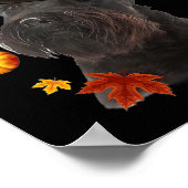 Poster Ecosse Terrier Casquette de pèlerin de chien de Pi (Coin)