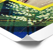 Poster Ecosse vintage, Fraser, Gordon, Château d'Édimbour (Coin)