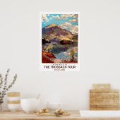 Poster Écosse, visite de Trossach (Cuisine)