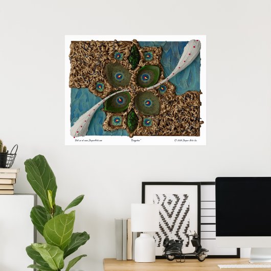 Poster ÉcoSystème (Bureau à domicile)