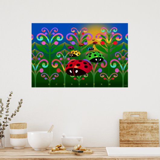 POSTER ÉCOSYSTÈME (Cuisine)