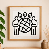 Poster Écosystème planétaire