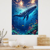 Poster Écosystème sous-marin (Cuisine)