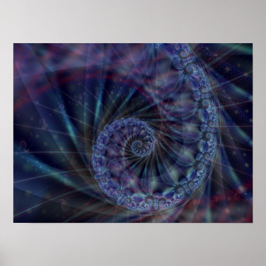 Poster Écoulement d'eau (Devant)