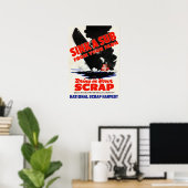 Poster Écouler Un Sous De Votre Ferme (Bureau à domicile)