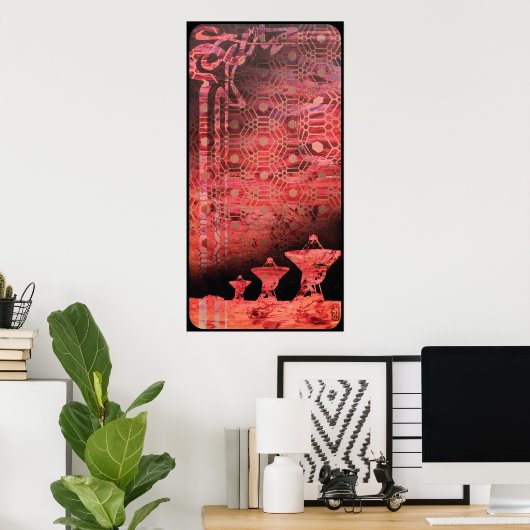 Poster écoute continue (Bureau à domicile)