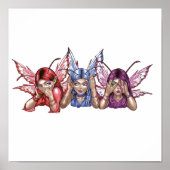 Poster Écoute, Parle, Ne Vois Pas De Mal (Devant)