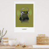 Poster Écouter (Cuisine)