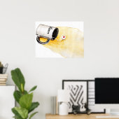 Poster Écouter avec amour (Bureau à domicile)