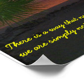 Poster Écouter la nature (Coin)