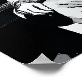 Poster Écouter Un Dessin (Coin)