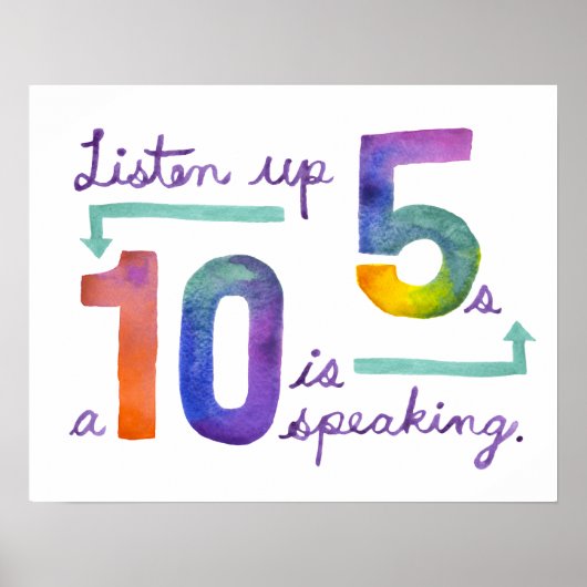 Poster Ecoutez Fives, un Dix parle (Devant)