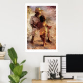 Poster Écoutez la voix tranquille de l'expérience. (Bureau à domicile)