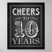 Poster ÉCRAN À 10 ANS Signez Imprimer (Devant)