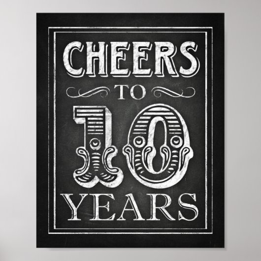 Poster ÉCRAN À 10 ANS Signez Imprimer (Devant)