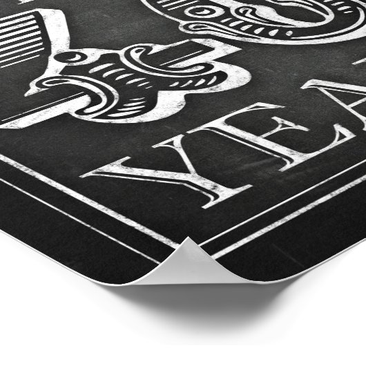 Poster ÉCRAN À 40 ANS Signez Imprimer (Coin)