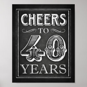 Poster ÉCRAN À 40 ANS Signez Imprimer