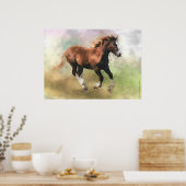 Poster Écran breton de poulain (Cuisine)