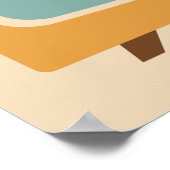 Poster Écran classique de télévision (Coin)