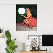 Poster Écran de télévision (Bureau à domicile)