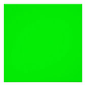 Poster écran vert néon, arrière - plan de zoom solide et  (Devant)