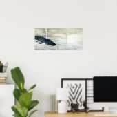 Poster Écrans d'éléphants et de baleines par Ito Jakuchu (Bureau à domicile)