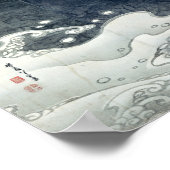 Poster Écrans d'éléphants et de baleines par Ito Jakuchu (Coin)