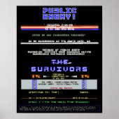 Poster Écrans d'entrée Commodore 64 14" x 18" PE & TS (Devant)
